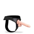 Miniatyrbild 1 av 4: Cody 16,5 cm sugbar strap-on dildo - LOVE AND VIBES Light Skin Collection