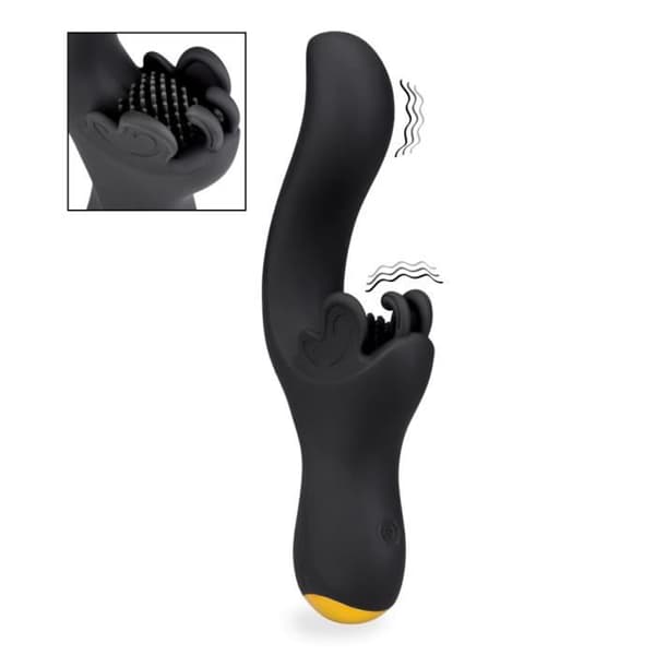 Eternity G-punkt och klitoris vibrator - LOVE AND VIBES Collection Black