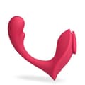 Miniatyrbild 4 av 4: Spirit fjärrstyrda vibrerande trosor - LOVE AND VIBES Collection Red