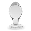 Miniatyrbild 1 av 4: Eternal Love analplugg i glas - LOVE AND VIBES Collection