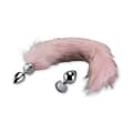 Miniatyrbild 1 av 4: Fox tail 2 rosebud analplugg - Diamond Rose Collection