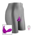 Miniatyrbild 1 av 4: USB magnetiska fjärilsvibratortrosor 12 lägen - Orgasmic Violet Collection