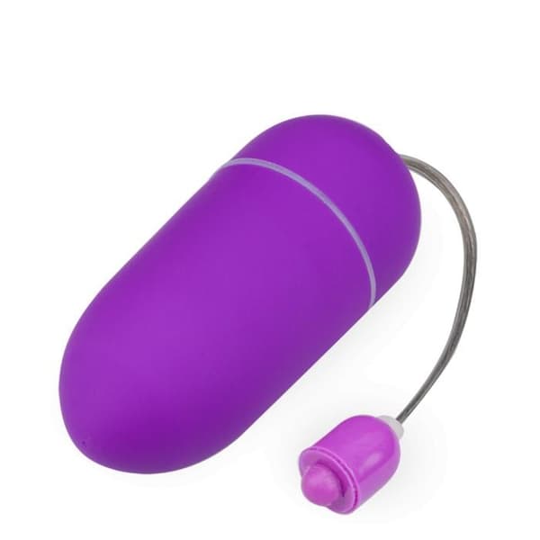 Wiggle Vibrating Egg - L - EggXiting Purple Collection