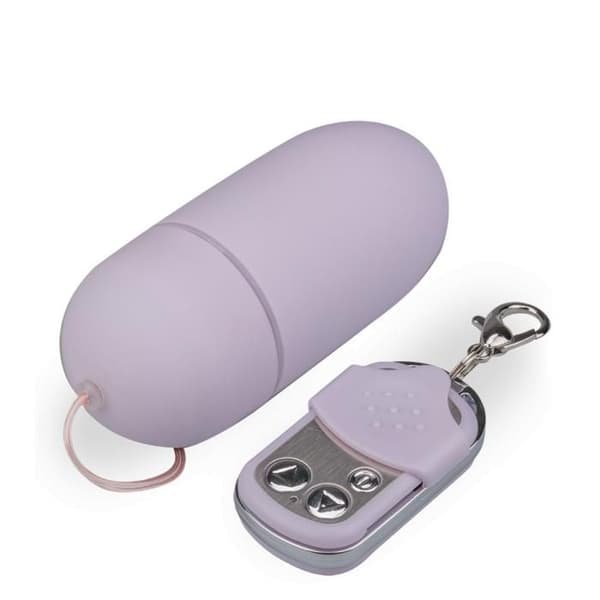 XL fjärrstyrt vibrerande ägg - EggXiting Lilac Collection