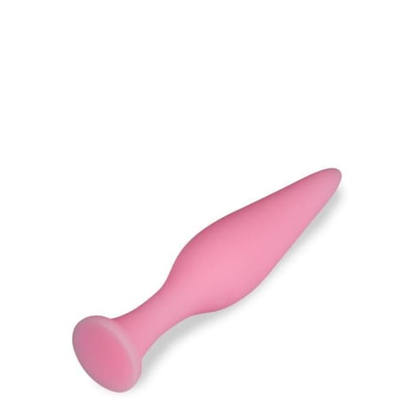 Olive sugkopp anal plugg - Pink Plug and Play Collection
