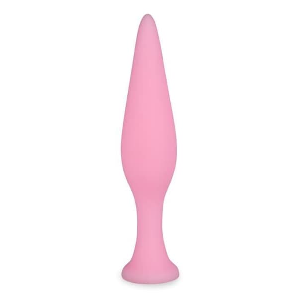 Olive sugkopp anal plugg - Pink Plug and Play Collection