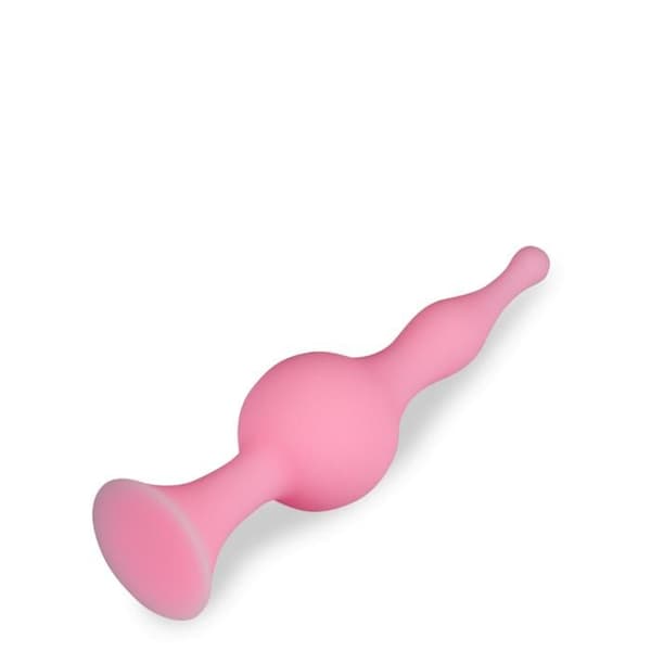 Blob sugkopp anal plugg - Pink Plug and Play Collection