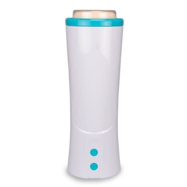 Automatisk fram och tillbaka anus masturbator 3 hastigheter - Shake-Me Babe White Collection