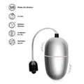 Miniatyrbild 3 av 4: Wiggle Vibrating Egg - M - EggXiting Silver Collection