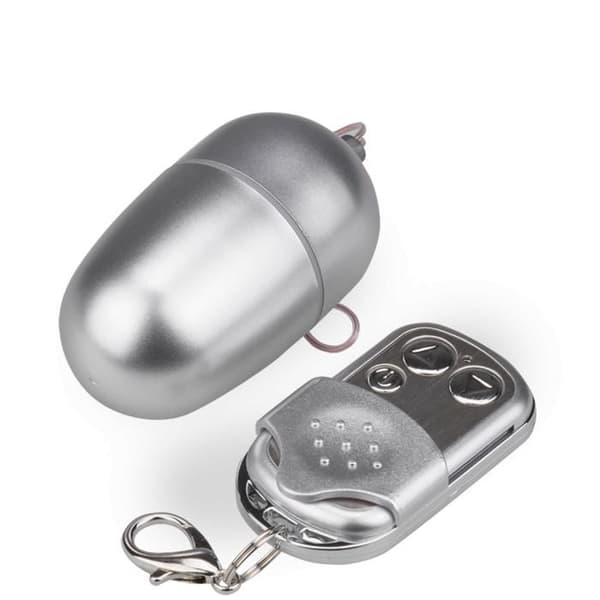 Fjärrstyrt vibrerande ägg - EggXiting Silver Collection