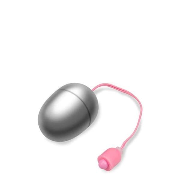 Wiggle Vibrating Egg - S - EggXiting Silver Collection