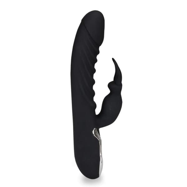 Clit kittlande kanin vibrator - Mr. Rabbit Black Collection