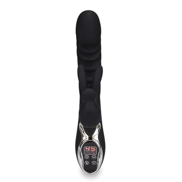 Clit kittlande kanin vibrator - Mr. Rabbit Black Collection