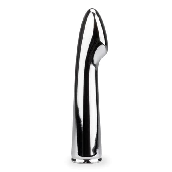 Spegel 9-läges metallvibrator - LOVE AND VIBES Collection Silver