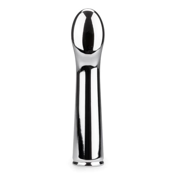 Spegel 9-läges metallvibrator - LOVE AND VIBES Collection Silver