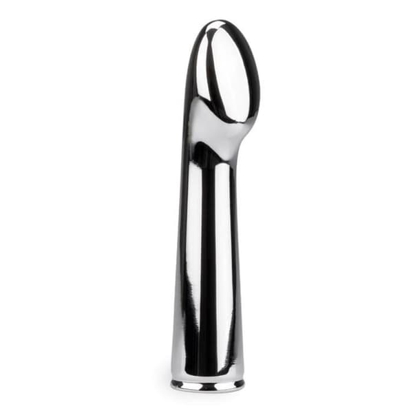 Spegel 9-läges metallvibrator - LOVE AND VIBES Collection Silver