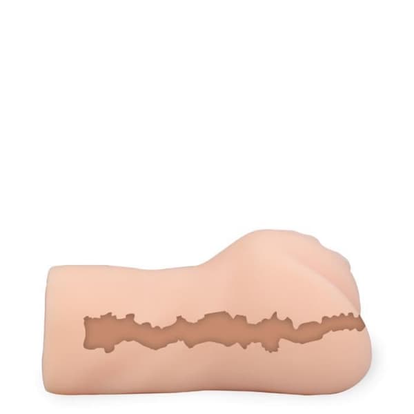 Jena vibrerande randig och nodulerad vagina - LOVE AND VIBES Light Skin Collection