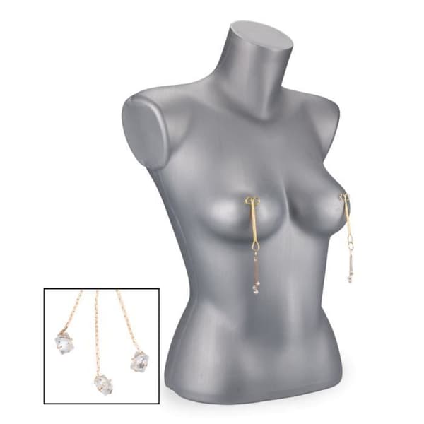 BDSM Sprinkles Nipple Clamps - LOVE AND VIBES Collection