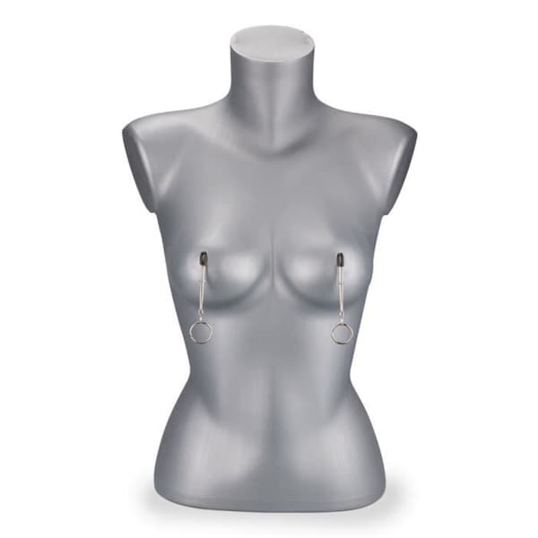 Nippelklämmor med ringar för tillbehör - LOVE AND VIBES Collection