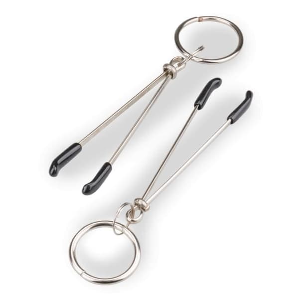 Nippelklämmor med ringar för tillbehör - LOVE AND VIBES Collection