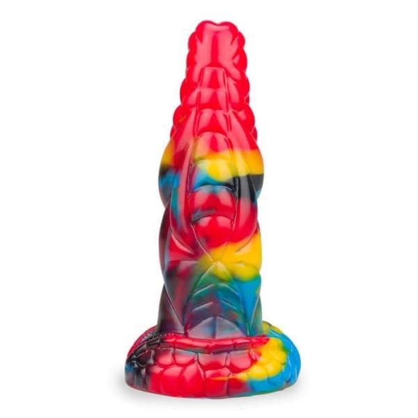 Xiriel alien sugkoppsdildo - LOVE AND VIBES Collection Multicolor