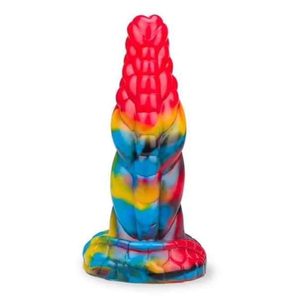 Xiriel alien sugkoppsdildo - LOVE AND VIBES Collection Multicolor