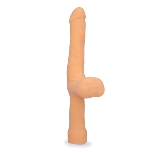 Leddildo med Harry-handtag - LOVE AND VIBES Light Skin Collection