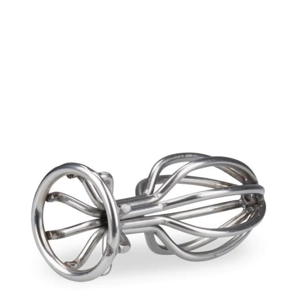 Prison metal anal plug - LOVE AND VIBES S Collection