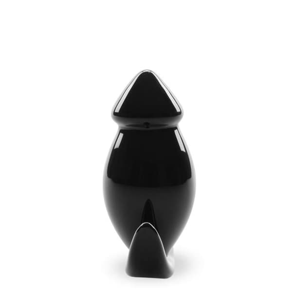Universum glas analplugg - LOVE AND VIBES Collection Svart