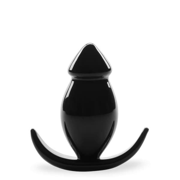 Universum glas analplugg - LOVE AND VIBES Collection Svart
