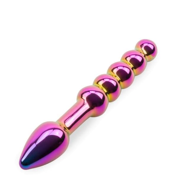 Evocation glas analplugg - LOVE AND VIBES Collection Multicolor