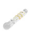 Miniatyrbild 3 av 4: Divinity Glass Dildo - LOVE AND VIBES Collection Gul