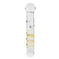 Miniatyrbild 1 av 4: Divinity Glass Dildo - LOVE AND VIBES Collection Gul