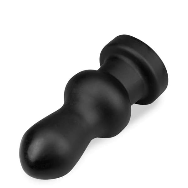Harlem vibrerande sugkopp analplugg - LOVE AND VIBES Collection Svart