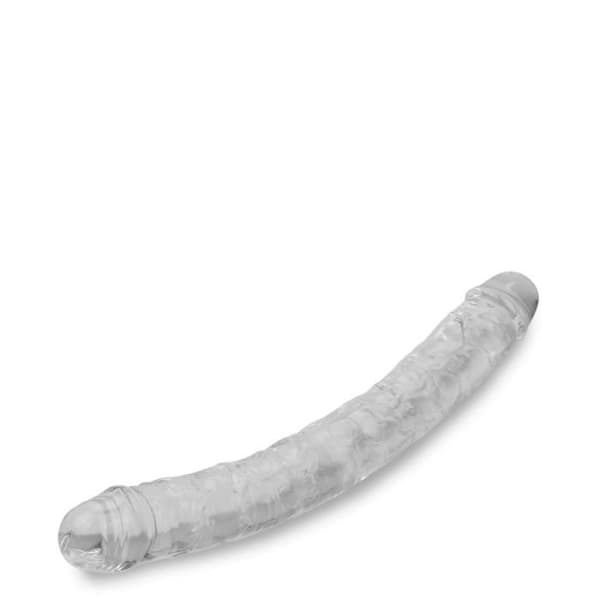 Dubbel flexibel roller dildo - LOVE AND VIBES Crystal Collection