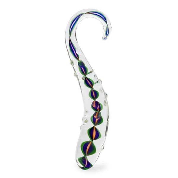 Canopy Glass Dildo - LOVE AND VIBES Collection Multicolor