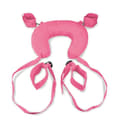 Miniatyrbild 1 av 4: Ankel och handled bondage handbojor med kudde - LOVE AND VIBES Pink Collection