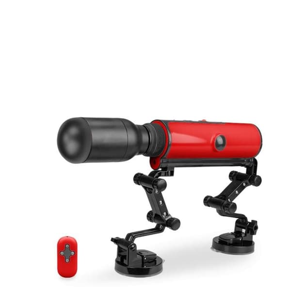 Jävla maskin med vibrerande masturbator - LOVE AND VIBES Red Collection
