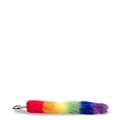 Miniatyrbild 4 av 4: Pride vegansk pälsräv svansplugg - LOVE AND VIBES Collection Multicolor