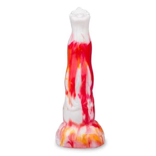 Phoenix mytiska varelse sugkoppsdildo - LOVE AND VIBES Flame Collection