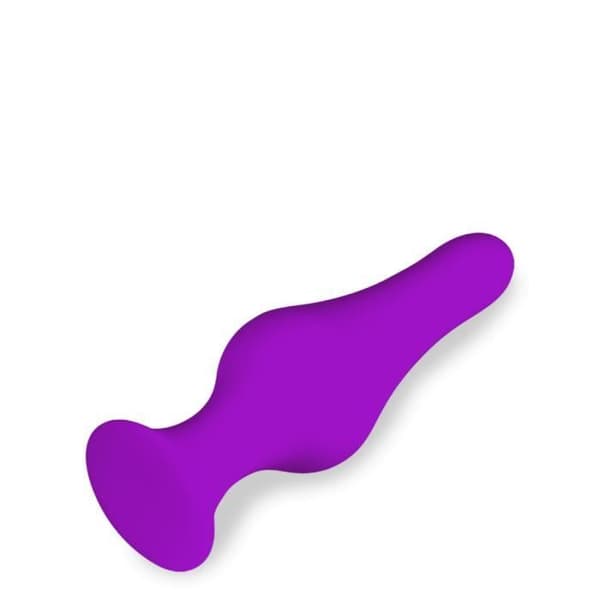 Flame sugkopp anal plugg - Plug and Play Collection Lila