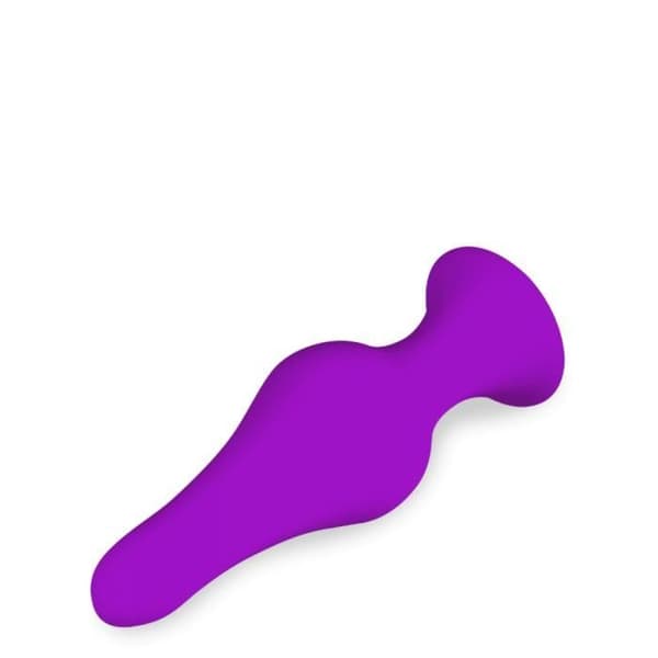 Flame sugkopp anal plugg - Plug and Play Collection Lila