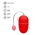 Miniatyrbild 3 av 4: Wiggle Vibrating Egg - M - EggXiting Red Collection
