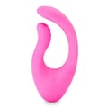 Miniatyrbild 4 av 4: Böjd klitorisvibrator 12 lägen USB magnetisk - LOVE AND VIBES Collection Pink