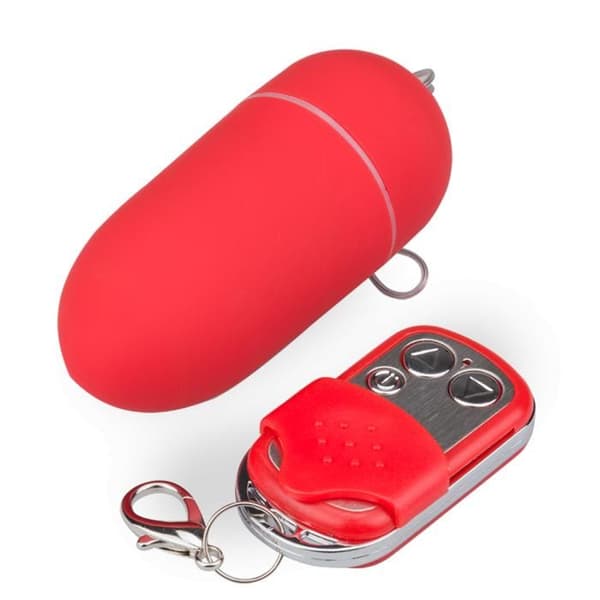 Fjärrstyrt vibrerande ägg XL - KÄRLEK OCH VIBRATIONS - trådlöst för kvinnor och par