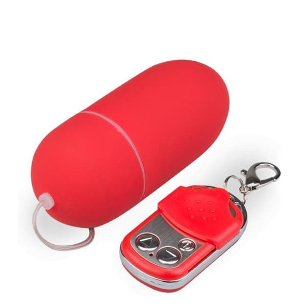 Fjärrstyrt vibrerande ägg XL - KÄRLEK OCH VIBRATIONS - trådlöst för kvinnor och par