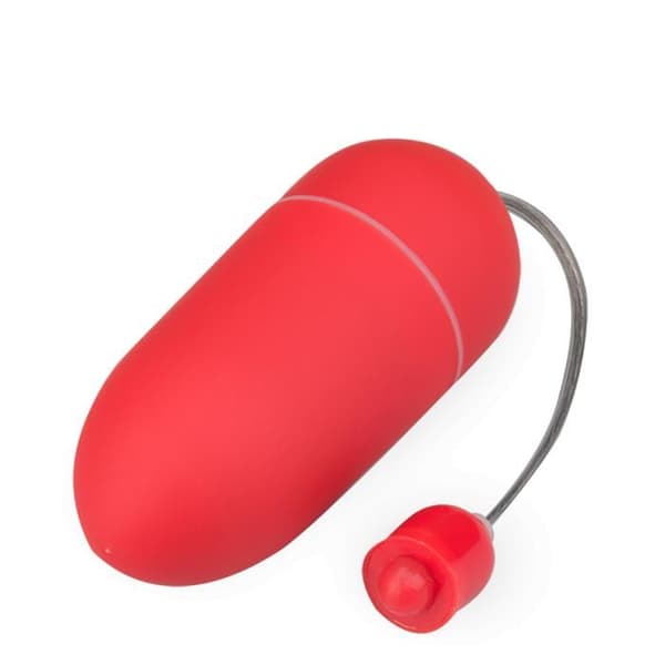 Wiggle Vibrating Egg - L - EggXiting Red Collection