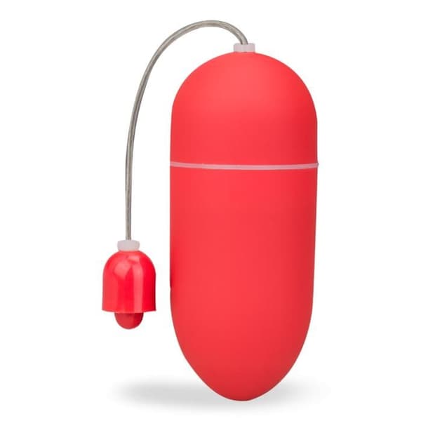 Wiggle Vibrating Egg - L - EggXiting Red Collection