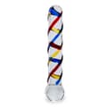 Miniatyrbild 3 av 4: Primary Glass Dildo - LOVE AND VIBES Crystal Collection