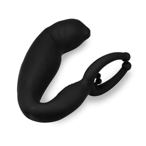 Demonvibrerande prostata- och testikelstimulator - Pro G Collection Black